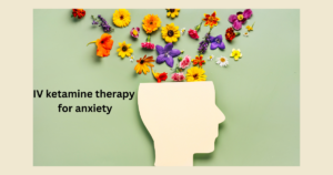 Illustration representing IV ketamine therapy for anxiety, accompanying an educational article from Elevate Mind & Mood in Lincoln, Nebraska about ketamine treatment, anxiety, and medically supervised mental health care.
